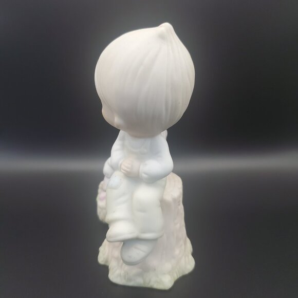 Precious Moments Johnathan & David LOVE ONE ANOTHER Collectible Figurine 1978 - Picture 4 of 6